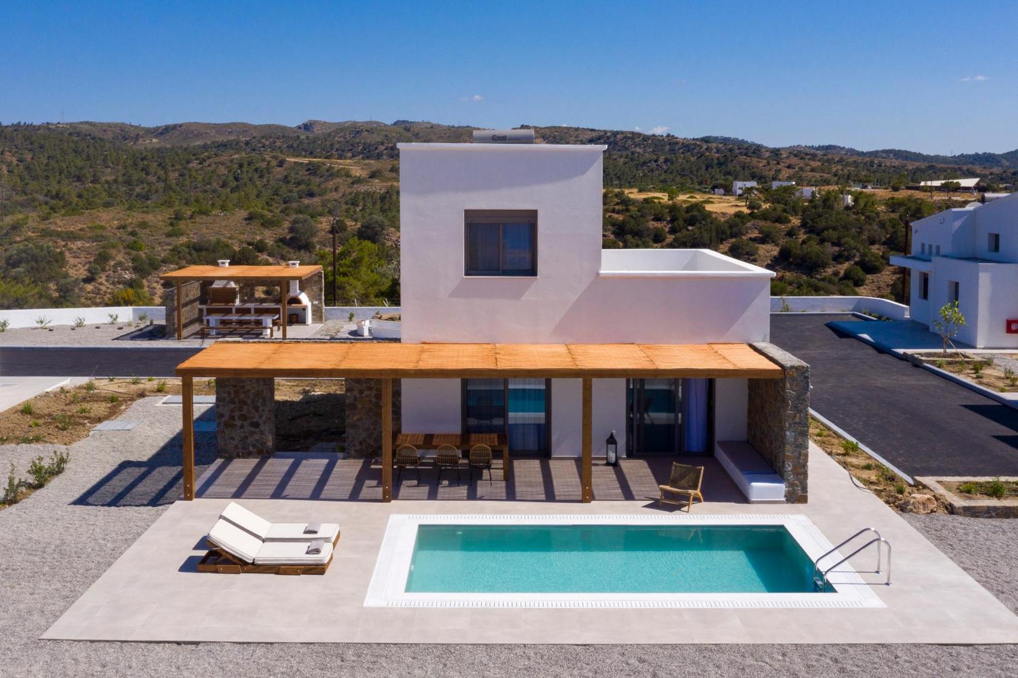 Terra D'Oro Sea View Villa With Private Pool คิโอตาริ ห้อง รูปภาพ